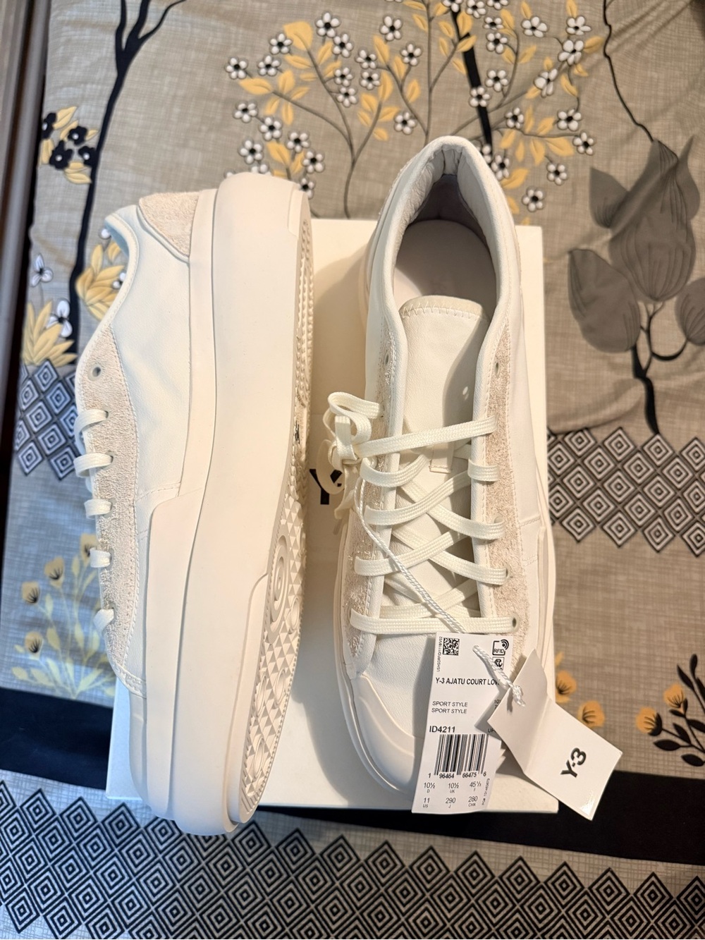 Y-3 Off-White Men’s Platform Sneakers